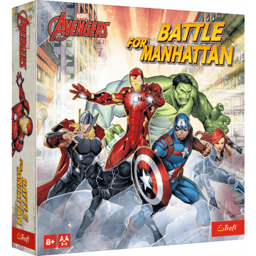 Opakowanie gry rodzinnej Battle for Manhattan