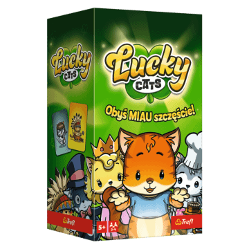 Opakowanie gry rodzinnej Lucky Cats