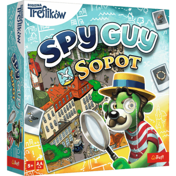 Gra rodzinna Spy Guy Sopot - przód opakowania