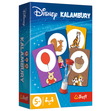 Gra podróżna Kalambury, Disney - opakowanie