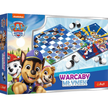 Board Game - Checkers & Mill Paw Patrol