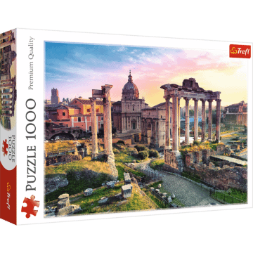 Forum Romanum | Puzzle 1000 elementów od Trefl | zdjęcie 1