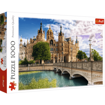 Puzzle 1000 elementów trefl zamek