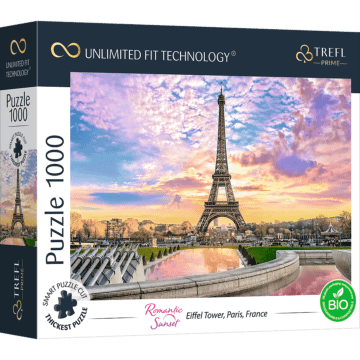 Eiffel Tower, Paris, France | Puzzle 1000 elementów od Trefl Prime - zdjęcie 1 