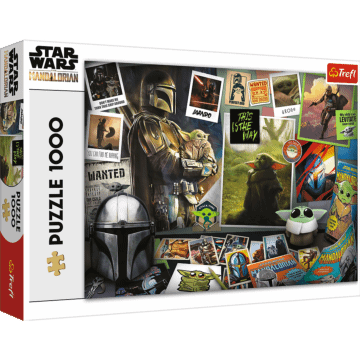 Kolekcja Grogu, Star Wars / Mandalorian | puzzle 1000 elementów od Trefl - zdjęcie 1