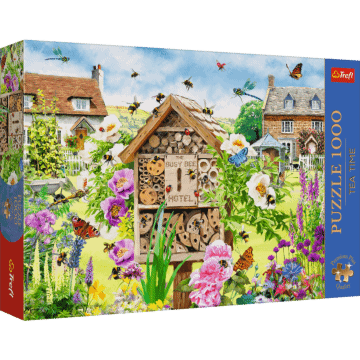 Puzzle Premium Plus Quality 1000 el. Tea Time: Dom dla pszczół  - opakowanie