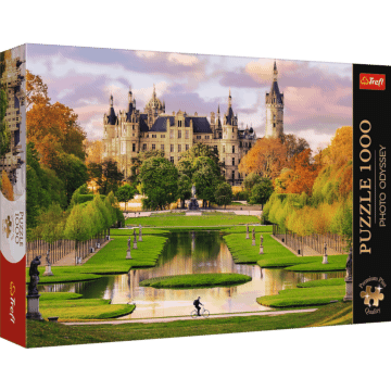 Puzzle Premium Plus Quality 1000 el. Photo Odyssey: Zamek w Schwerinie, Niemcy  - opakowanie