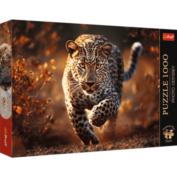 Puzzle Premium Plus Quality 1000 el. Photo Odyssey: Dziki Leopard  - opakowanie