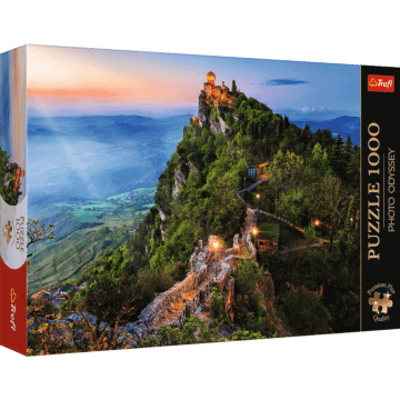 Puzzle Premium Plus Quality 1000 el. Photo Odyssey: Wieża Cesta, San Marino  - opakowanie