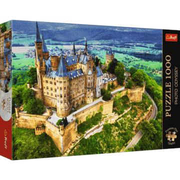 Puzzle Premium Plus Quality 1000 el. Photo Odyssey: Zamek Hohenzollern, Niemcy  - opakowanie