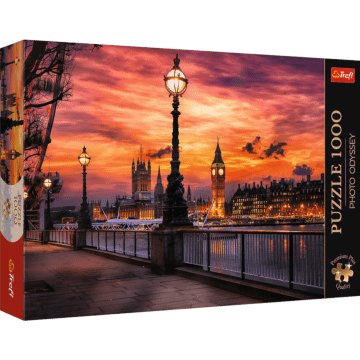 Puzzle Premium Plus Quality 1000 el. Photo Odyssey: Big Ben, Londyn  - opakowanie