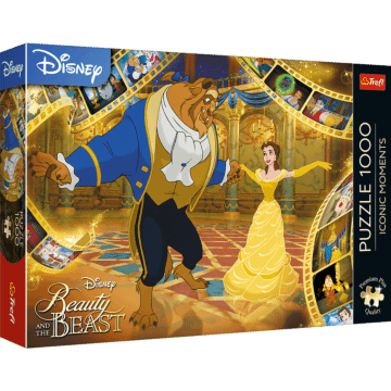 Puzzle Premium Plus Quality 1000 el. Iconic Moments: Piękna i Bestia - opakowanie