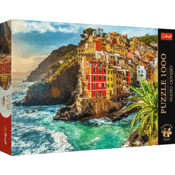 Puzzle Premium Plus Quality 1000 el. Photo Odyssey: Miasteczko Riomaggiore, Włochy - opakowanie