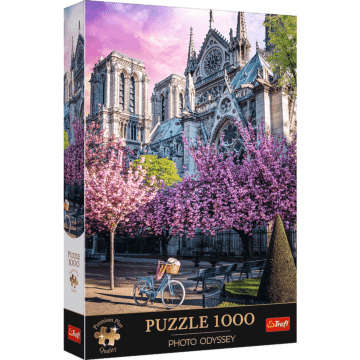 Puzzle Premium Plus Quality 1000 el. Photo Odyssey: Katedra Notre-Dame w Paryżu - opakowanie