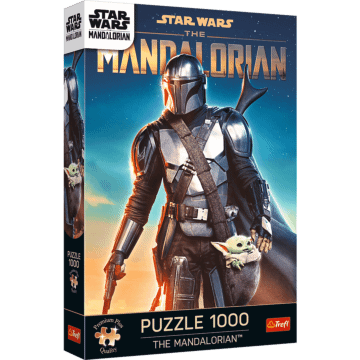 Puzzle Premium Plus Quality Star Wars 1000 el. The Mandalorian - opakowanie