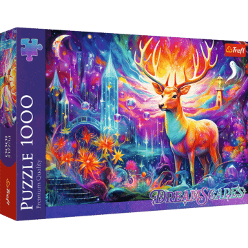 Puzzle 1000 el. DreamScapes: Mistyczny jeleń - opakowanie