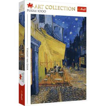 Puzzle Art Collection 1000 el. Taras kawiarni w nocy