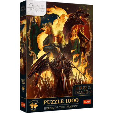 Puzzle Premium Plus Quality Gra o tron 1000 el. Ród Smoka - opakowanie