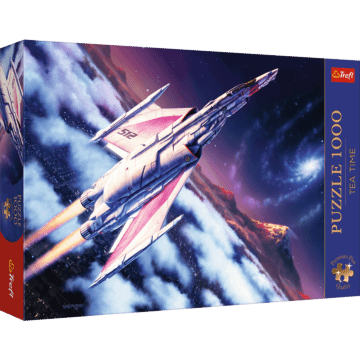 Puzzle Premium Plus Quality 1000 el. Tea Time: Lot w kosmos