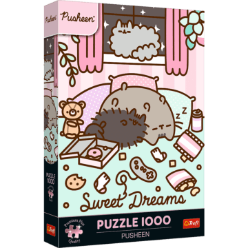 Puzzle Premium Plus Quality Pusheen 1000 el.