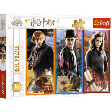 W świecie magii i czarów Harry Potter puzzle Trefl zdjęcie 1