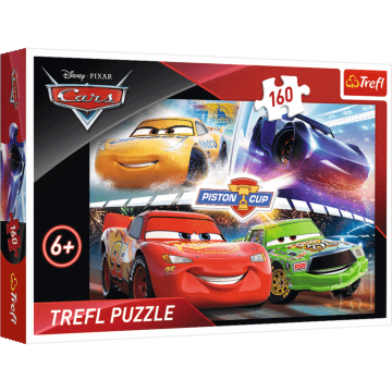 Cars - Zwycięski wyścig - puzzle 160 od Trefl