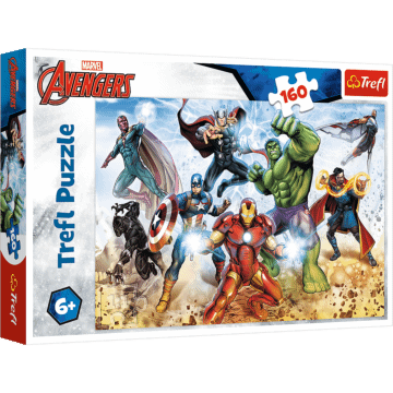 Gotowi by ratować świat, Avengers - puzzle 160 od Trefl