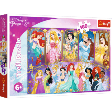 Portrety Księżniczek Puzzle Disney 160 elementów Trefl zdjęcie 1