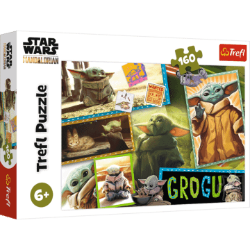 Grogu, Star Wars / Mandalorian | puzzle 160 elementów od Trefl - zdjęcie 1