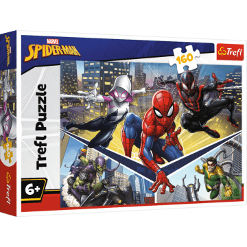 Puzzle Marvel Spiderman 160 el. Siła Spidermana - opakowanie