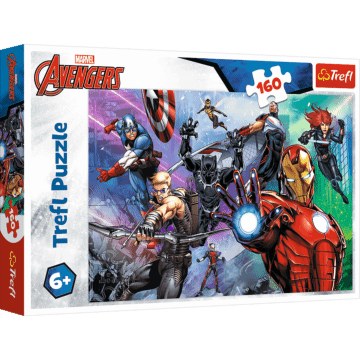 Puzzle Marvel 160 el. Zawsze gotowi bohaterowie