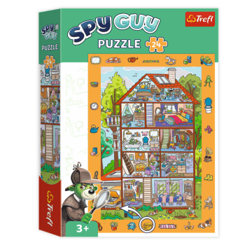 Puzzle obserwacyjne Spy Guy 24 el. W domu - opakowanie