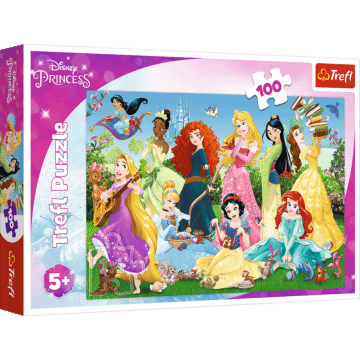 Czarujące Księżniczki Puzzle Disney 100 elementów Trefl zdjęcie 1