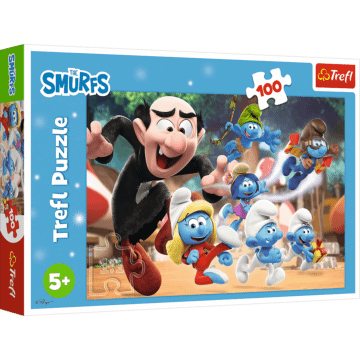 Puzzle Smerfy 100 el. Nauki Papy Smerfa