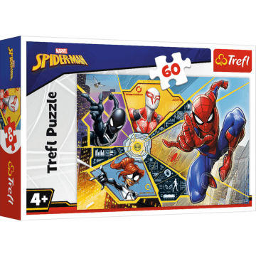 W sieci Spider-man puzzle 60 Trefl