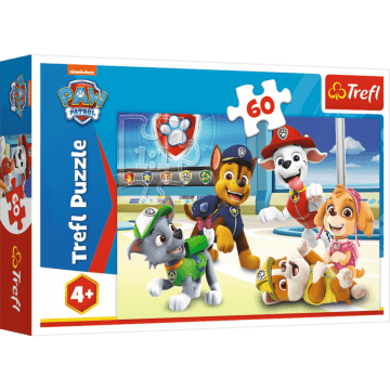 Puzzle PAW Patrol 60 el. W świecie Piesków - opakowanie
