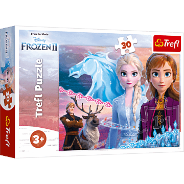 Odwaga sióstr - puzzle 30 elementów Frozen 2 od Trefl