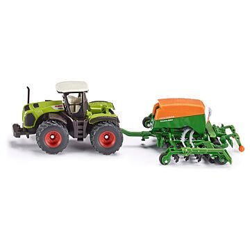 Siku Farmer - Traktor z siewnikiem Amazone