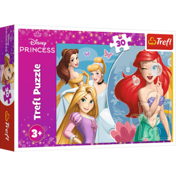 Puzzle Disney 30 el. Piękny dzień księżniczek - opakowanie