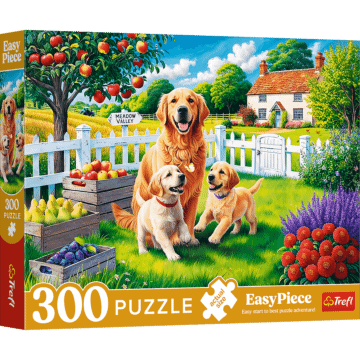 Puzzle EasyPiece 300 el. Pieski na wsi - opakowanie