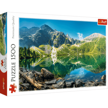 Jezioro Morskie Oko, Tatry, Polska - puzzle 1500 elementów od Trefl - zdjęcie 1