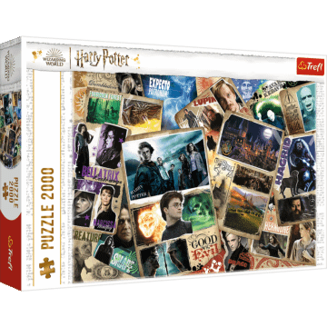 Harry Potter - Bohaterowie, puzzle 2000 elementów, zdjęcie 1