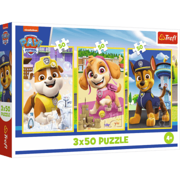 Puzzle Psi Patrol 3 x 50 el. Nasze pieski