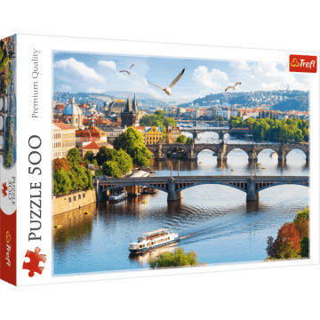 Praga, Czechy - puzzle 500 elementów od Trefl