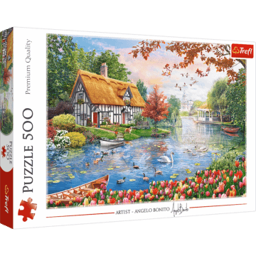 Puzzle 500 el. Cicha przystań - opakowanie