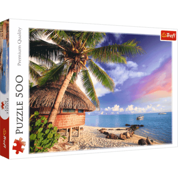 Puzzle 500 el. Wyspa Bora-Bora