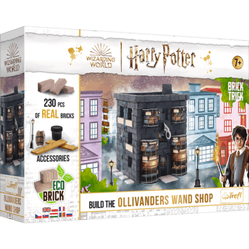 Klocki ceramiczne Brick Trick Harry Potter - Ollivanders Shop - opakowanie