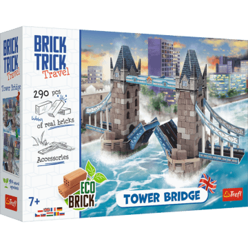 Opakowanie klocków ceramicznych Brick Trick Tower Bridge od Trefl