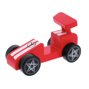 Zabawka drewniana Racing car RED - produkt