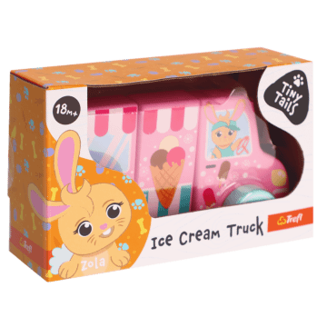 Zabawka drewniana Ice Cream Truck Tiny Tails, Magnetic Vehicle